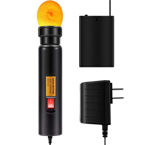 "Led Egg Candler" belaidė ir baterijų elementų dėžutė